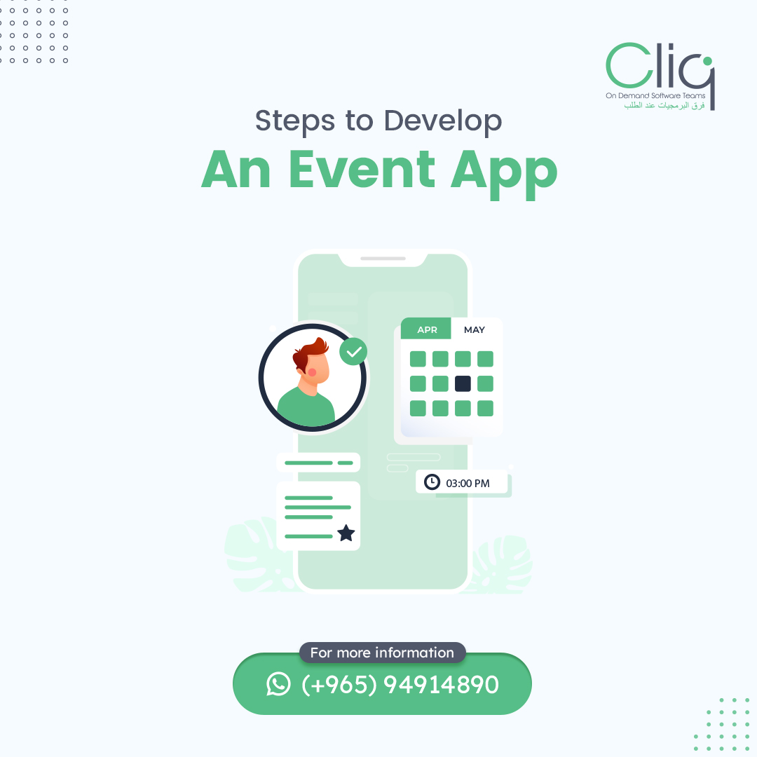 Steps To Develop An Event App